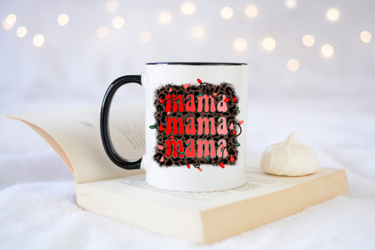 Mama Christmas Coffee Mug