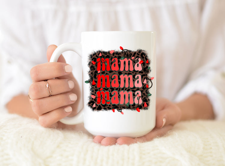 Mama Christmas Coffee Mug