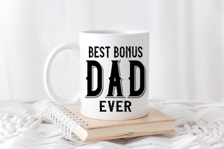 Bonus Dad Coffee Mug - Gifts for Step Dad