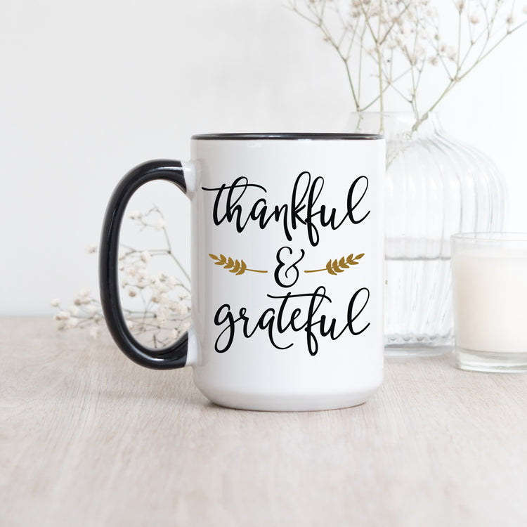 Thankful And Grateful Coffee Mug