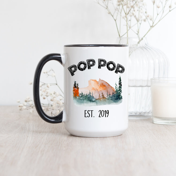 Custom Pop Pop Coffee Mug