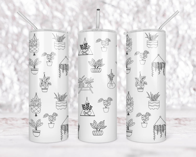 Plant Skinny Tumbler, Plant Mom