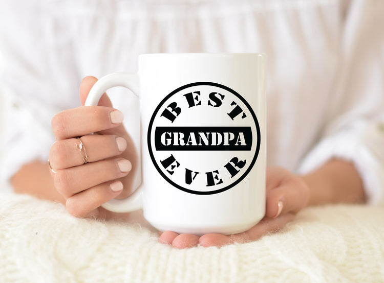 Best Grandpa Ever Coffee Mug