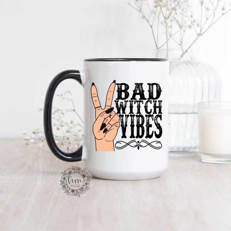 Bad Witch Vibes Halloween Coffee Mug
