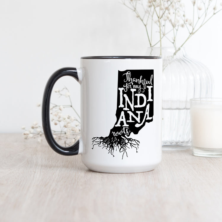 Thankful For My Indiana Roots Coffee Mug
