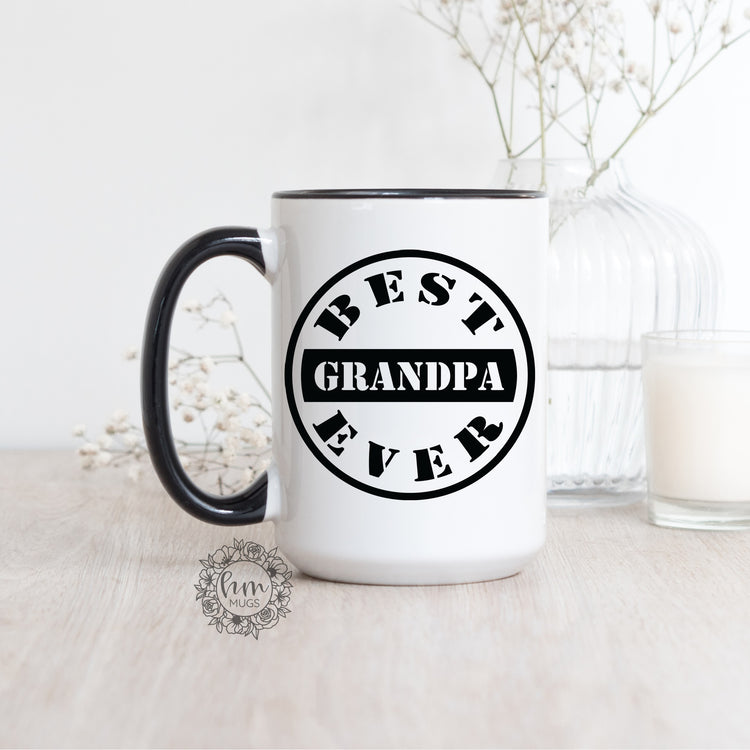 Best Grandpa Ever Coffee Mug