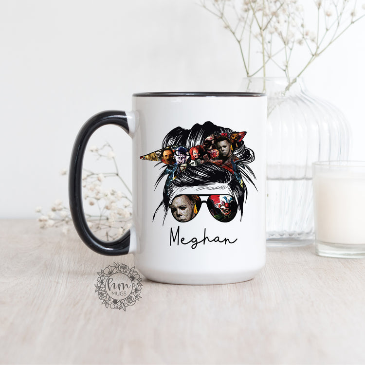 Personalized Horror Theme Coffee Mug