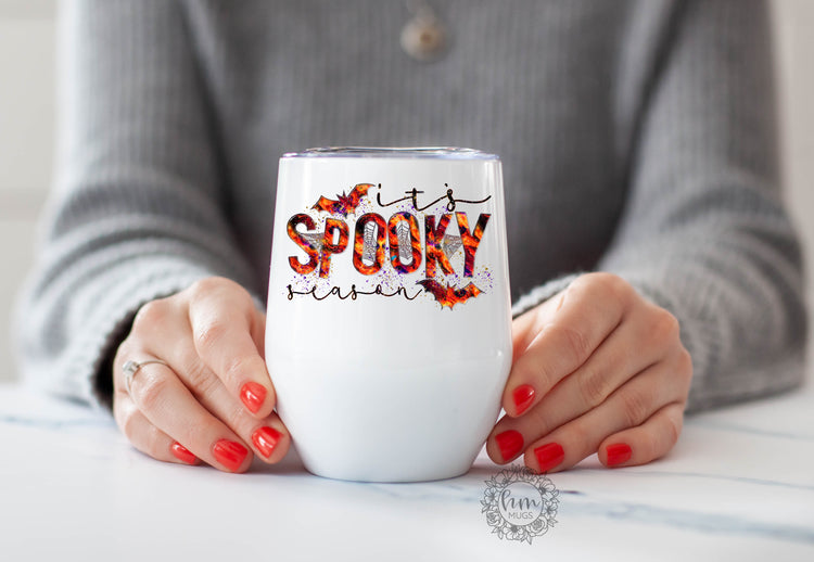 It's Spooky Season Wine Tumbler