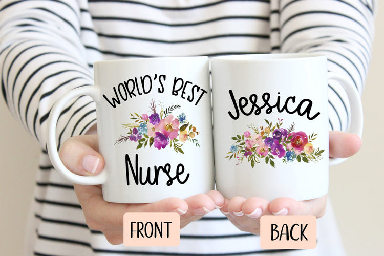 World's Best Nurse, Nursing Coffee Mug, Graduation Gift, Nursing School, Funny Nursing Gift