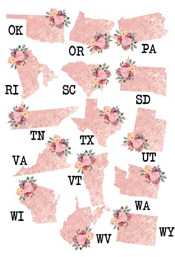 Long Distance Friendship - Best Friends Coffee Mug - State To State Mug - Cute Coffee Mug - Best Friend Gift - Gift For College Friends