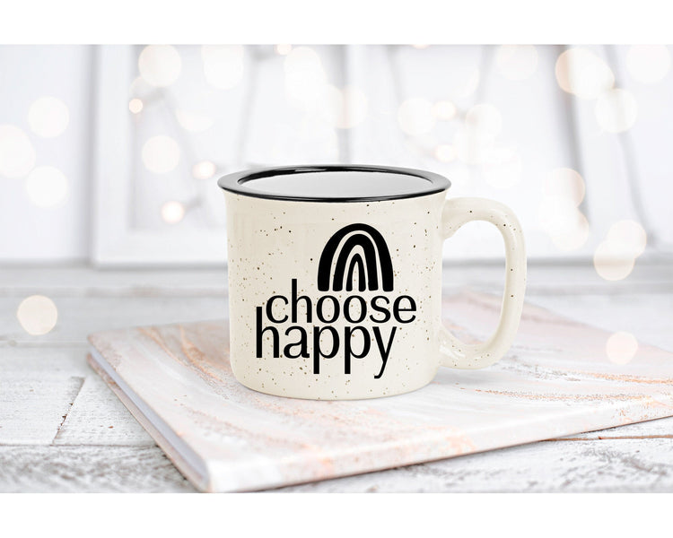 Choose Happy Coffee Mug