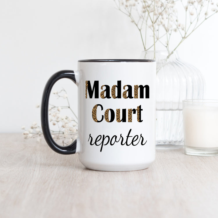 Madam Court Reporter Coffee Mug