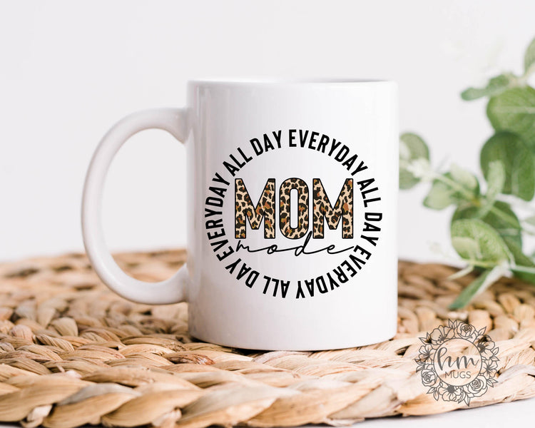 Mom Mode Coffee Mug, Mothers Day Mug