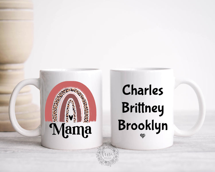 Personalized Mama Coffee Mug