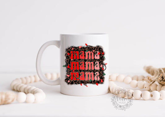Mama Christmas Coffee Mug