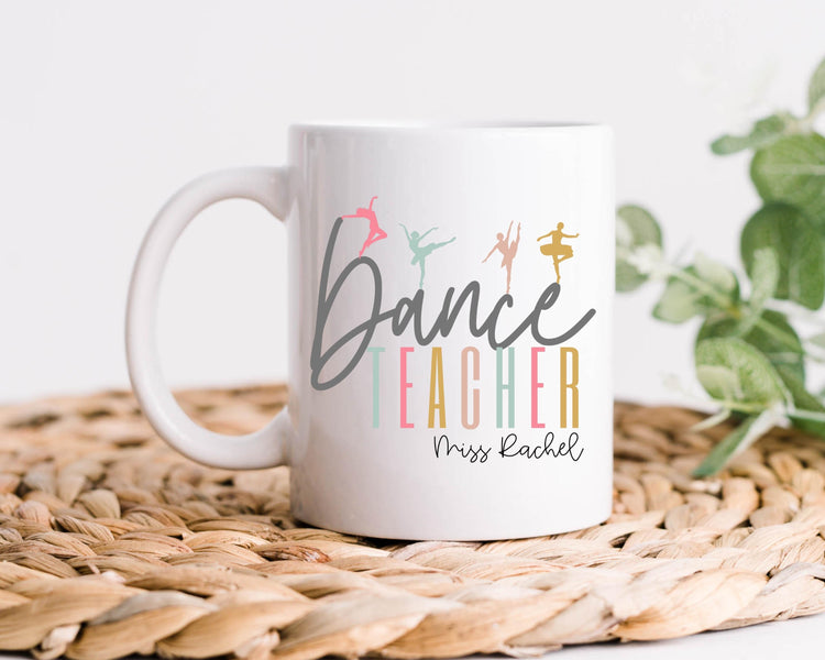 Personalized Dance Teacher Coffee Mug