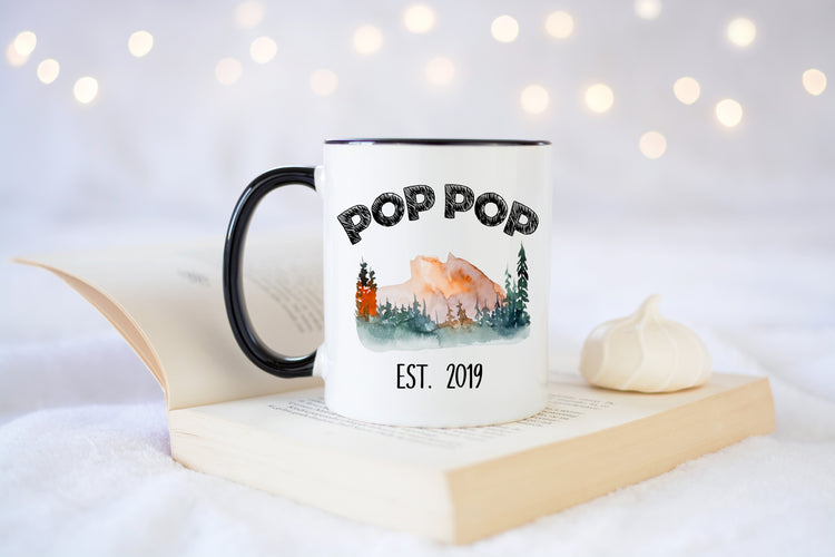 Custom Pop Pop Coffee Mug