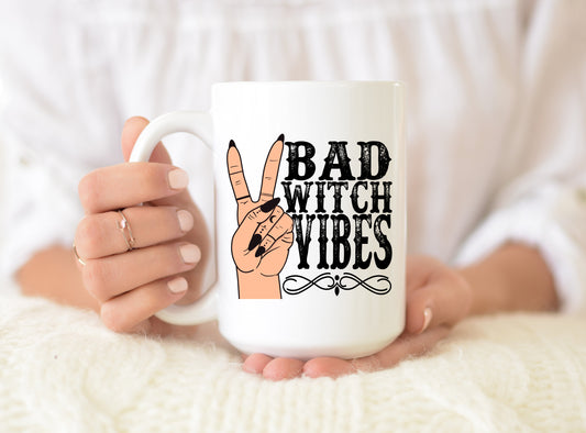Bad Witch Vibes Halloween Coffee Mug