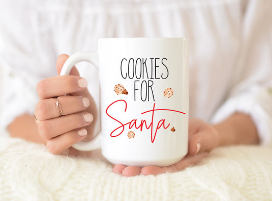 Cookies For Santa Coffee Mug