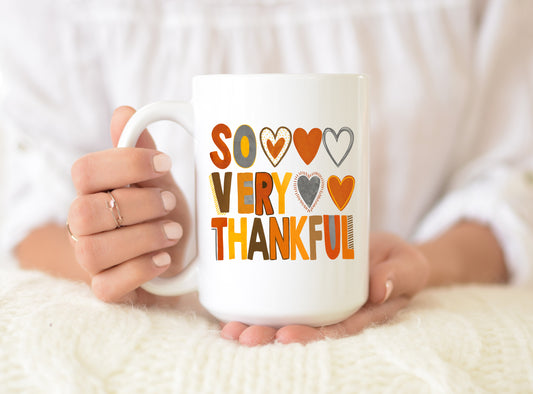 So Very Thankful Coffee Mug