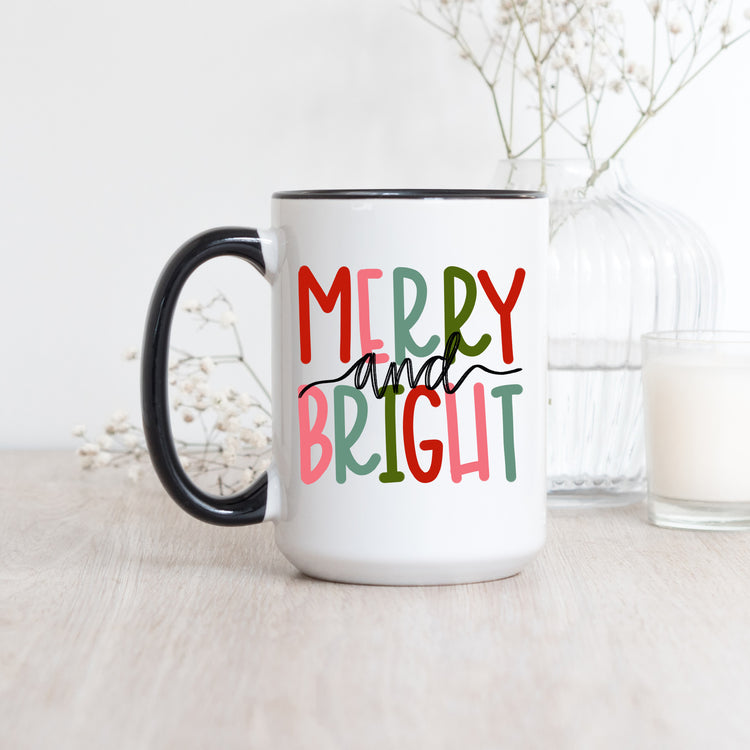 Merry and Bright Christmas Coffee Mug