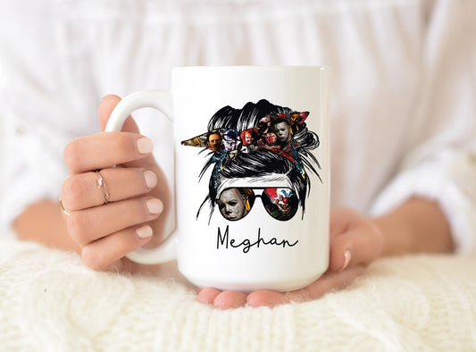 Personalized Horror Theme Coffee Mug