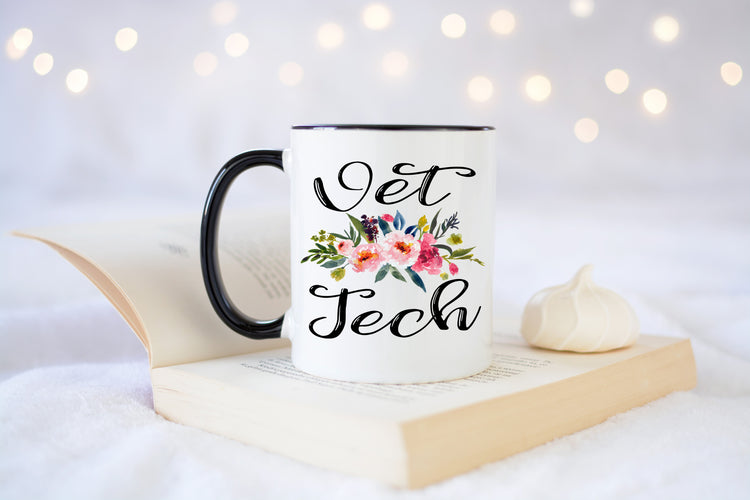 Vet Tech Mug - Vet Tech Week Gift - Funny Mug - Cute Mug - Cute Salon Mug - Vet Tech Graduation Gift