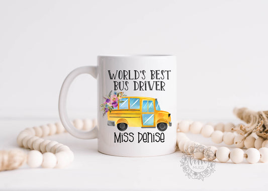 World's Best Bus Driver Coffee Mug