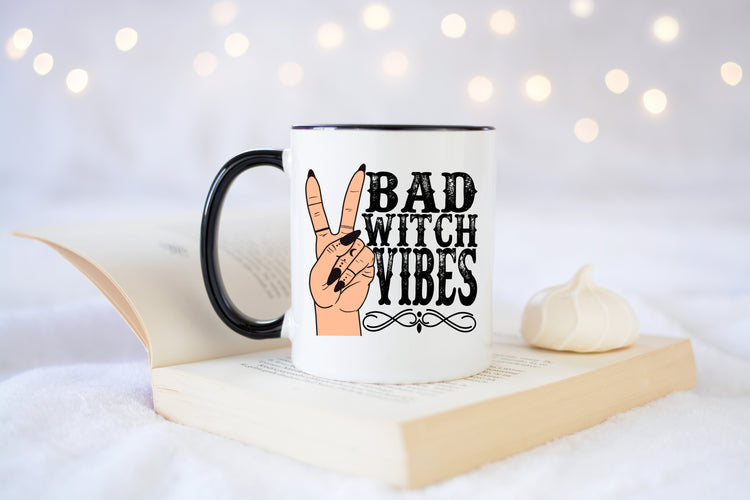 Bad Witch Vibes Halloween Coffee Mug