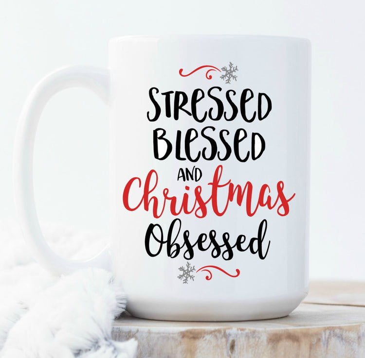 Christmas Obsessed Coffee Mug-