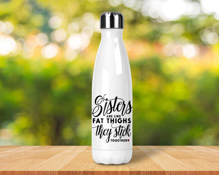 Sister Wine Water Bottle, Gift for Sister, Best Sister Ever, Funny Sister Gift, Water Bottle, Gifts Under 15