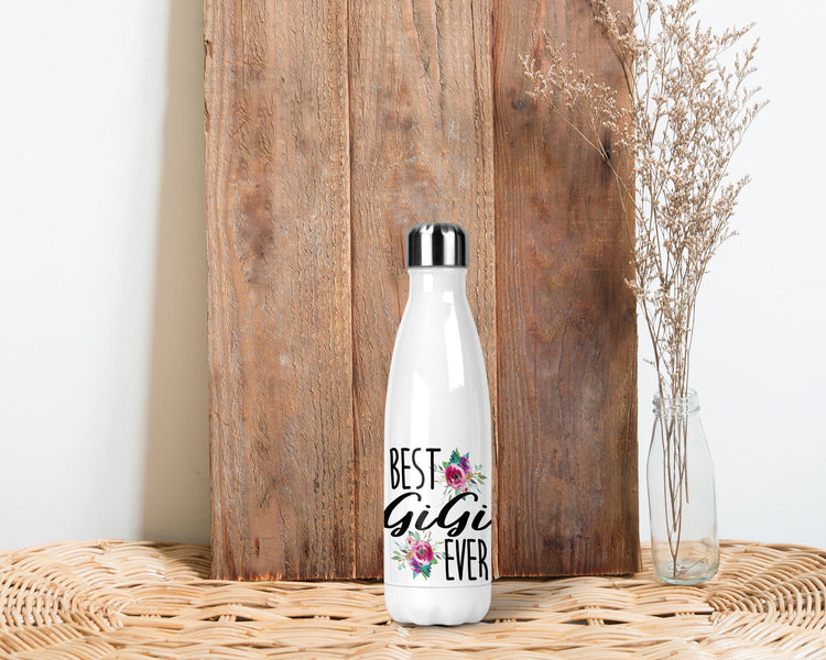 Best Gigi Ever Stainless Steel Water Bottle, Pregnancy Reveal To Mom, Gigi Gift