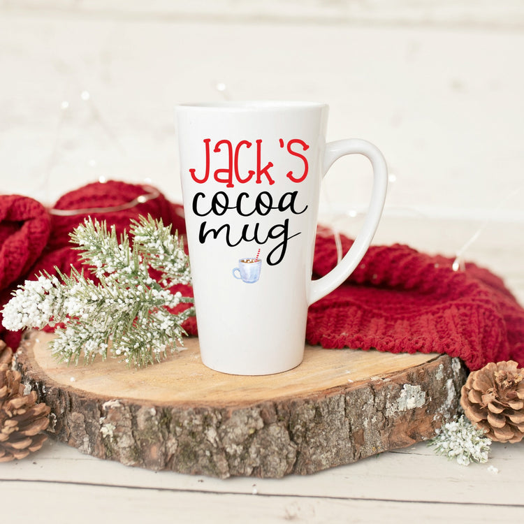 Custom Hot Cocoa Latte Mug - Christmas Mug - Christmas Movies - Hot Chocolate