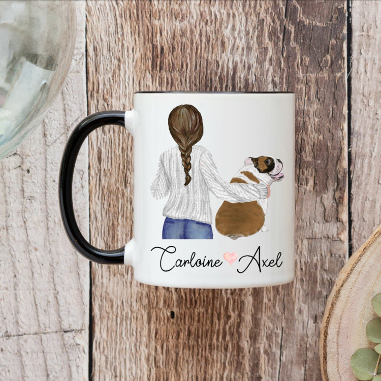 Personalized English Bulldog Mom Coffee Mug