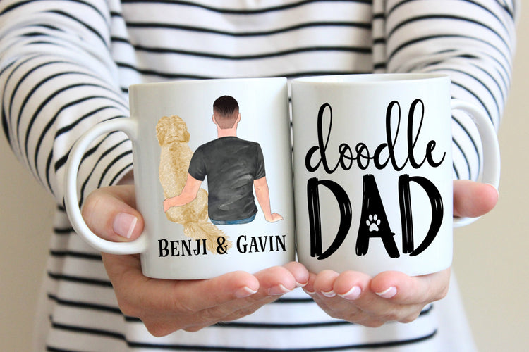 Best Doodle Dad Ever Coffee Mug