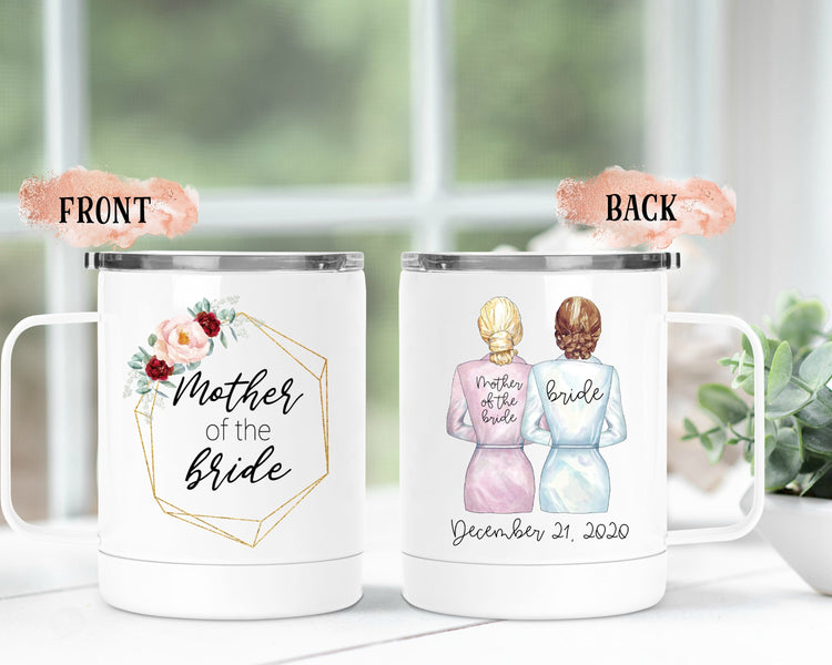 Mother Of The Bride Coffee Mug - Mother Of The Bride Gift - Wedding Favor for Mom