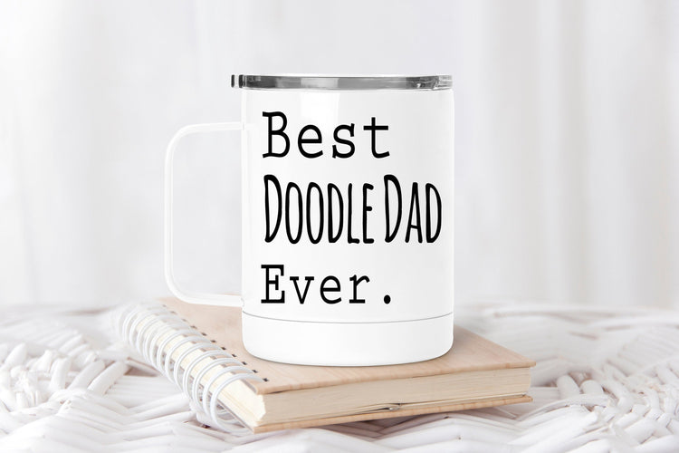 Best Doodle Dad Ever Coffee Mug, Golden Doodle Lover
