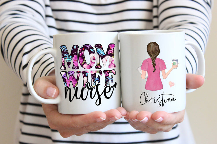 Nursing Coffee Mug - Graduation Gift - Custom Coffee Mug - Gift For RN - Gift For Nurse Graduation - Registered Nurse Mug - Gifts under 15
