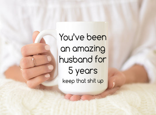 Anniversary Gift For Husband Coffee Mug