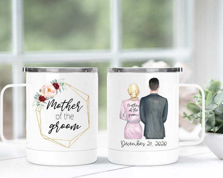 Mother Of The Groom Coffee Mug - Mother Of The Bride Gift - Wedding Favor for Mom