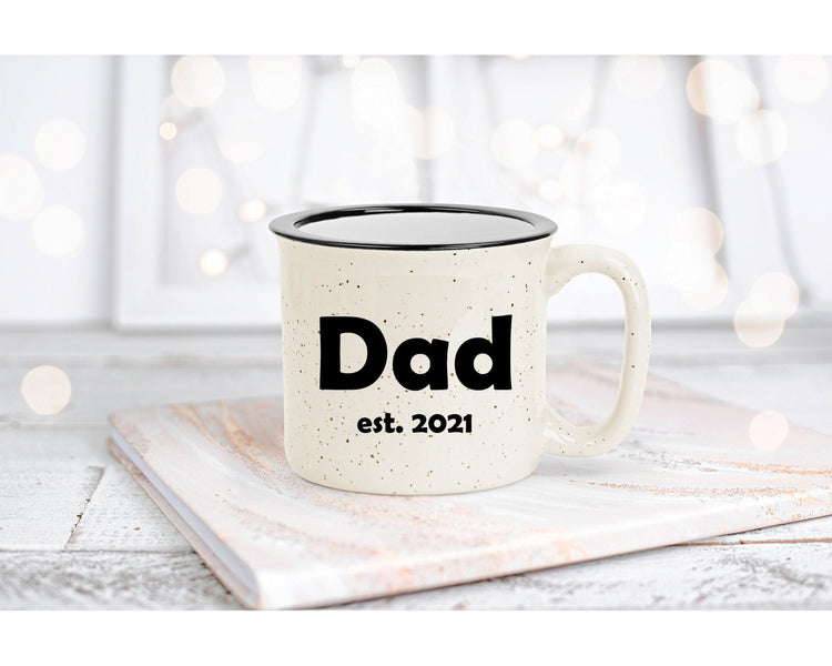 Dad Established Coffee Mug - New Dad - Father's Day Gift - Gift For Step Dad - Step Father Gift - Dad Mug