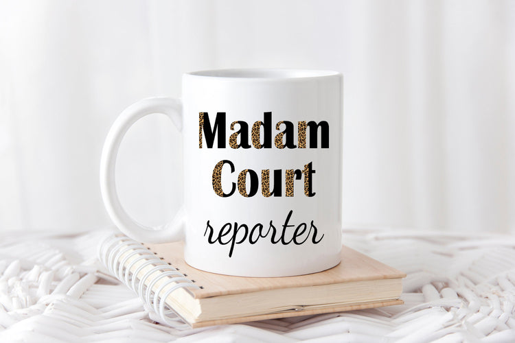 Madam Court Reporter Coffee Mug