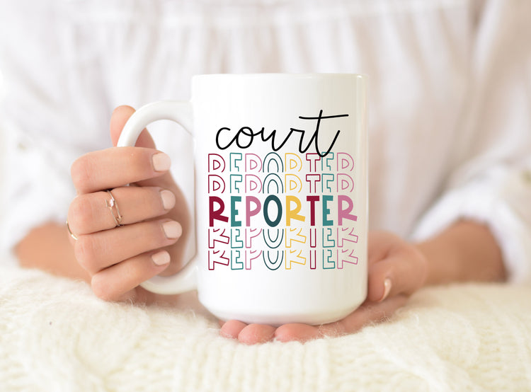 Court Reporter Coffee Mug