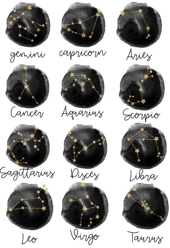 Astrology Coffee Mug, Star Sign Constellation Mug